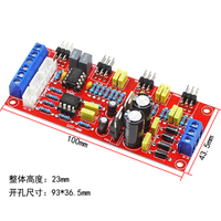Module frontal d'amplificateur de puissance 2.0 Hi-Fi avec réglage des basses et des aigus NE5532