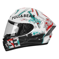 Casque intégral de moto de course en ABS certifié DOT CE, équipement de protection pour moto, approvisionnement spécial transfrontalier