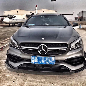 Lame de pare-choc avant en fibre de carbone, accessoire pour voiture, <span class=keywords><strong>Mercedes</strong></span> W117 Fin, CLA45, 2016 — 2019 - Product Image 3