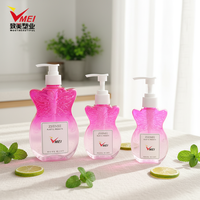 Bouteilles en plastique PET de 250 ml/500 ml/750 ml en forme de papillon et de gourde pour lotion et shampoing avec impression personnalisée