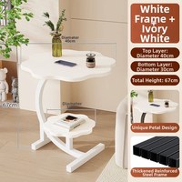 Table basse en bois de style scandinave, directement du fabricant, portable, durable et robuste, meubles de salon pour usage domestique