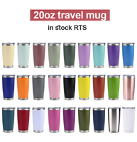 Mug de voyage isotherme en acier inoxydable à double paroi de 20 oz avec couvercle et paille, isolation de 6 à 12 heures, pour usage extérieur