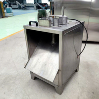 Commerciële grote ananas-snijmachine, pers-type, voor appels, bananen, citroenen, fruit en groenten.