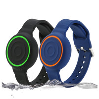 Dispositivo de Rastreo Inteligente para Airtag, Localizador Inalámbrico Compacto Antipérdida para IOS y Android, Fácil de Encontrar, Estuche para Rastrear Llaves