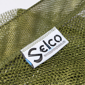 Selco chine vert 100cm profondeur triangulaire <span class=keywords><strong>carpe</strong></span> pêche <span class=keywords><strong>épuisette</strong></span> 127*127cm Polyester Fiber maille Technique <span class=keywords><strong>carpe</strong></span> <span class=keywords><strong>épuisette</strong></span> - Product Image 3