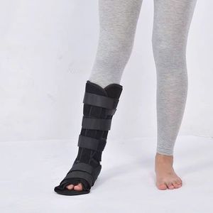 Attelle de fixation des membres inférieurs au-dessus de la cheville SMLXL noire, orthèse de soutien du genou pour la rééducation des fractures de la jambe et les soins postopératoires - Product Image 2