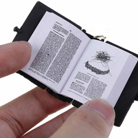 Accessoires Porte-clés Mini Livre Sainte Bible Chrétien Mignon en Gros