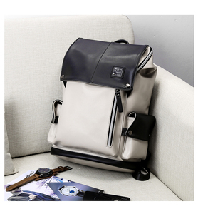 MOYYI <span class=keywords><strong>Zaino</strong></span> in <span class=keywords><strong>Pelle</strong></span> Vegana Zainetto da Giorno per Ragazzi Borsa Porta Libri e <span class=keywords><strong>Laptop</strong></span> Zaini da Uomo - Product Image 5