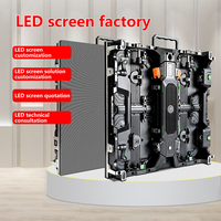 Affichage LED personnalisé P2.976, grand écran HD extérieur, panneau d'affichage numérique 3D, système de location pour la publicité et la scène