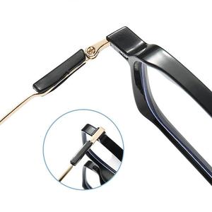 Gafas de bloqueo de luz azul con marco de Metal cuadrado 2025, gafas de ordenador antifatiga ocular con lente HD para uso en pantalla de oficina - Product Image 5