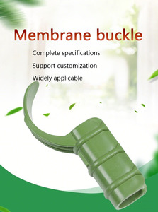 Soportes de sujeción para película de invernadero hortícola, accesorios de jardinería, clips de sujeción, juego de herramientas manuales de acero inoxidable, color verde para - Product Image 6