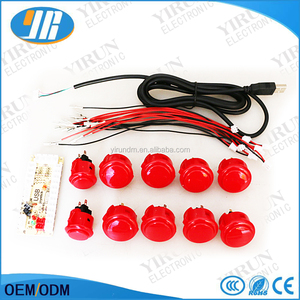 SANWA JLF-TP-8YTジョイスティックとOBSF-30 24押しボタンセットコイン式ゲーム機器 - Product Image 3