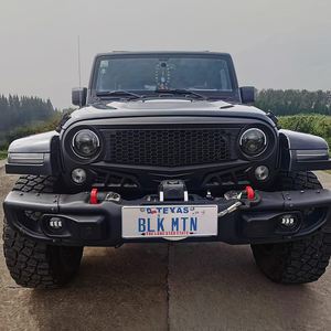 Pour Jeep Jk Wrangler 07-17 Modification de la calandre Gentleman Face avant Calandre Jk Wrangler - Product Image 6