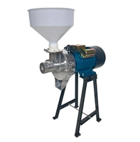 Moulin à farine multifonctionnel de machine de broyeur d'épices de grain 140 professionnel avec les composants faciles de noyau de moteur du mouvement 220V