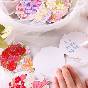Tarjetas de Felicitación Plegables con Diseño Floral para Festivales, Tarjetas de Felicitación para Todas las Ocasiones, Tarjetas Universales para Floristerías y Reposterías - Product Image 2