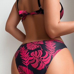 Maillots <span class=keywords><strong>de</strong></span> <span class=keywords><strong>bain</strong></span> 3 pièces pour femmes imprimé tropical <span class=keywords><strong>Push</strong></span> <span class=keywords><strong>up</strong></span> Bikini ensemble <span class=keywords><strong>frange</strong></span> ourlet jupe <span class=keywords><strong>de</strong></span> plage personnalisé en gros maillots <span class=keywords><strong>de</strong></span> <span class=keywords><strong>bain</strong></span> carnaval vêtements <span class=keywords><strong>de</strong></span> plage - Product Image 4
