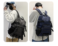Sac à dos d'ordinateur portable multifonctionnel extensible pour étudiants, imperméable, avec logo personnalisé, pour l'école et les voyages