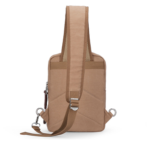 Vintage blanc toile <span class=keywords><strong>sacoche</strong></span> bandoulière vélo messenger sacs à bandoulière pour adolescents garçons - Product Image 1