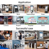 SMART SELF-SERVICE Krankenhaus-Check-In-Zahlungsterminal Touchscreen-Display Karten-/QR-/NFC-Zahlung Maßgeschneiderte Hardware für Krankenhäuser