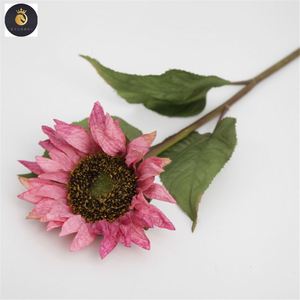 Usine de <span class=keywords><strong>tournesol</strong></span> artificiel en PU, <span class=keywords><strong>tournesol</strong></span> artificiel <span class=keywords><strong>rose</strong></span> de décoration de salle de mariage bon marché, vente en gros - Product Image 6