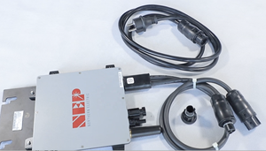 Microinversor Solar Inteligente con Conexión WiFi Nep BDM-400 de 400W Certificado por <span class=keywords><strong>VED</strong></span>, para Balcón Individual, Almacenamiento de Energía Fotovoltaica, <span class=keywords><strong>10</strong></span> Años de Garantía - Product Image 5