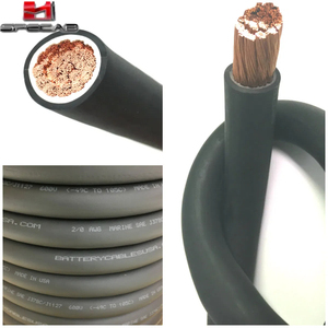 Cable de batería 1/0 o 2/0 <span class=keywords><strong>calibre</strong></span> AWG cable de alimentación de cobre puro extremo hecho en China - Product Image 3