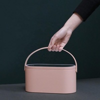 En gros led miroir de voyage cosmétiques contenants d'emballage filles autres usage domestique équipement de beauté