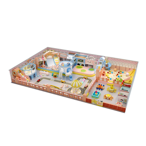 Structure de jeu intérieure pour enfants avec toboggan, ensemble de jeux souples personnalisé, structure de jeu sûre et durable, parc d'attractions commercial haute capacité - Product Image 3