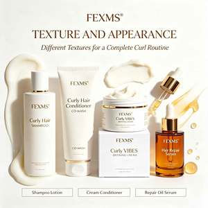 Ensemble de soins capillaires pour cheveux afros en marque privée, huile d'argan, shampoing pour cheveux bouclés, shampoing et revitalisant pour cheveux africains pour femmes noires - Product Image 4