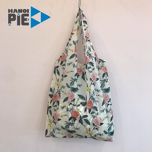 Haute Qualité Écologique 190T 210D Polyester Sacs À Provisions Logo Personnalisé Imprimé Recyclé Dot Écran Manipulé Jute Emballage - Product Image 3