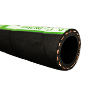 Tuyaux en caoutchouc pour air et eau de 1/4 à 2 pouces avec tressage en fibre de polyester personnalisable en stock pour l'irrigation agricole