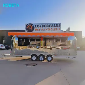 Container Cafe Food Trailer mobile Food Truck For Sale In Dubai