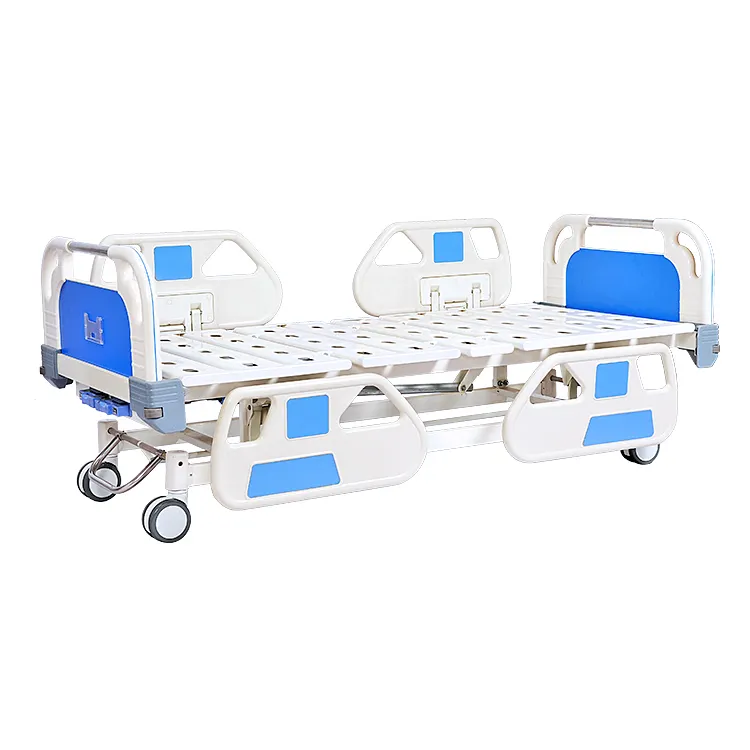 2 cranks manual Medical Bed Price with Multifunction Patient hospital Bed