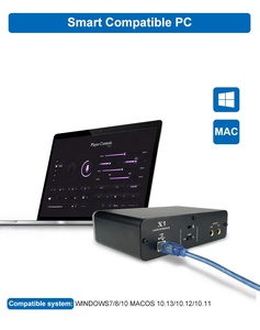 MX19-tarjeta de sonido profesional para estudio, interfaz de <span class=keywords><strong>audio</strong></span> usb, condensador de podcasting, micrófono de escritorio, auriculares de monitor para habitación de estudio - Product Image 3