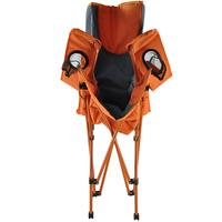Fauteuil de pêche pliable à Double coupelle, fauteuil d'extérieur, pour Barbecue pique-nique Camping, nouveau,