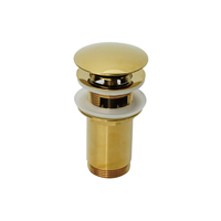 Bonde de lavabo BODE personnalisée classique multicolore en laiton et acier inoxydable avec siphon escamotable et grille de vidange décalée pour éviers