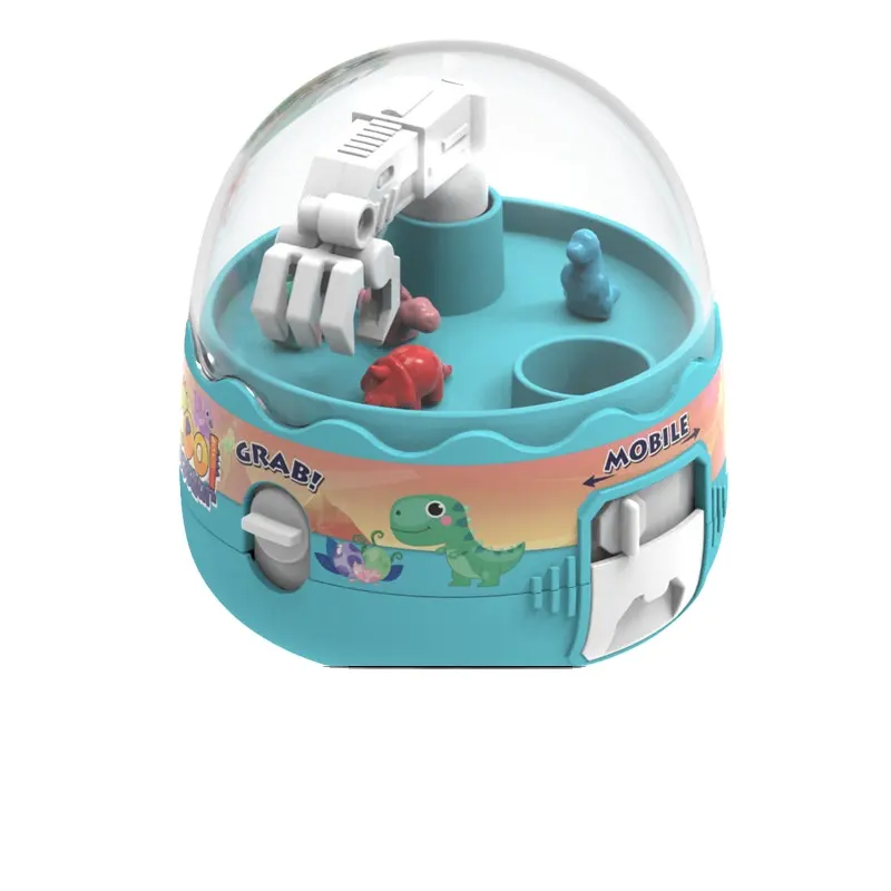 Mini Klauw Machine Stress Reliëf Vangst Dier Capsule Speelgoed Micro Dino Figuren Kleine Prijs Voor Kinderen Speelgoed Grijpen Machine Speelgoed