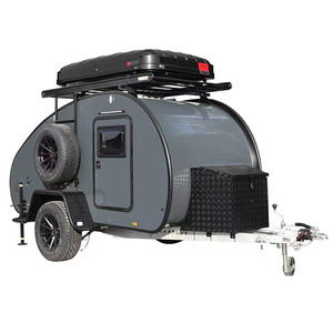 Stiamo vendendo Mini RV a forma di lacrima vagoni, camper e rimorchi, che sono adatti per il campeggio all'aperto - Product Image 2