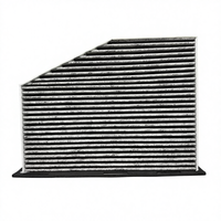Pièces de moteur automobile OEM 1K0819653A Filtre à air d'habitacle automobile en fibre synthétique de polypropylène à charbon actif pour