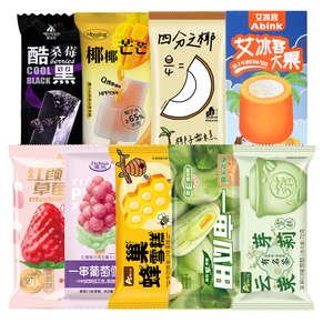 Nhà máy phổ biến kem sầu riêng Internet người nổi tiếng trái cây hình kem hương vị 70g * 30 gậy - Product Image 6