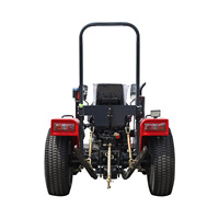 Traktor Mini Pertanian 25HP 4X4 Dengan Ban Khusus Rumput untuk Perawatan Lapangan Golf, Villa, dan Taman Hijau