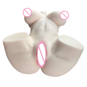 Juguete Sexual <span class=keywords><strong>de</strong></span> Medio Torso <span class=keywords><strong>de</strong></span> 16.5 kg con Vagina y Pechos para Venta al por Mayor - Product Image 4