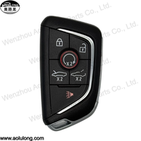 Coque à distance de clé de véhicule à 6 boutons en gros pour 2020 2021 2022 Chevrolet Corvette C8