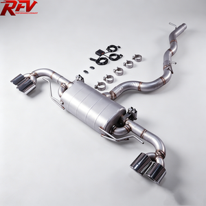 Système d'échappement Catback à valve en acier inoxydable 304 pour <span class=keywords><strong>Audi</strong></span> <span class=keywords><strong>TT</strong></span> TTS MK2 2.0T <span class=keywords><strong>3</strong></span>.2T à quatre roues motrices, épaisseur 1,5 mm, garantie 1 an - Product Image 1
