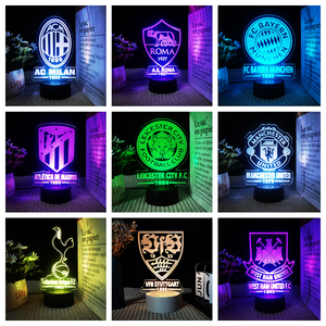 3D Acrylic Night <b>Light</b> Bedroom Decoration Football Games Messi Lamps LED Smart Home <b>Lights</b> Anime Lamp 16colors Changing <b>for</b> Kids - Product Image 6