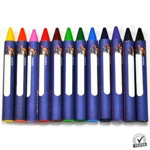 Nắng 12 màu sắc dễ dàng để giữ và sử dụng không thể phá vỡ sinh thái thân thiện mầm non nghệ thuật cung cấp không độc hại bút chì màu - Product Image 5