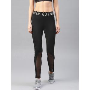 กางเกงเลกกิ้งโยคะไร้ตะเข็บเอวสูงของผู้หญิงกางเกงออกกำลังกายผ้าออกแบบได้เองพิมพ์ลายตัวอักษรและคำสำหรับใช้ในยิม - Product Image 2