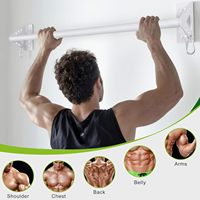 Barre de traction pliable d'extérieur multifonctionnelle pour tractions, dips et exercices de musculation à la porte