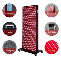 REDSKY AD-T3500--2D-2, Dispositivo de Terapia LED de Alta Irradiancia con Garantía de 3 Años, 660nm 850nm 3500W, Panel de Terapia de Luz Roja Vertical