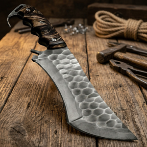 Cuchillo de Supervivencia Táctico de Acero Aleado 12C27 Hecho a Mano, de Grado Industrial, con Mango de Resina, para Caza y Bushcraft, OEM ODM - Product Image 2